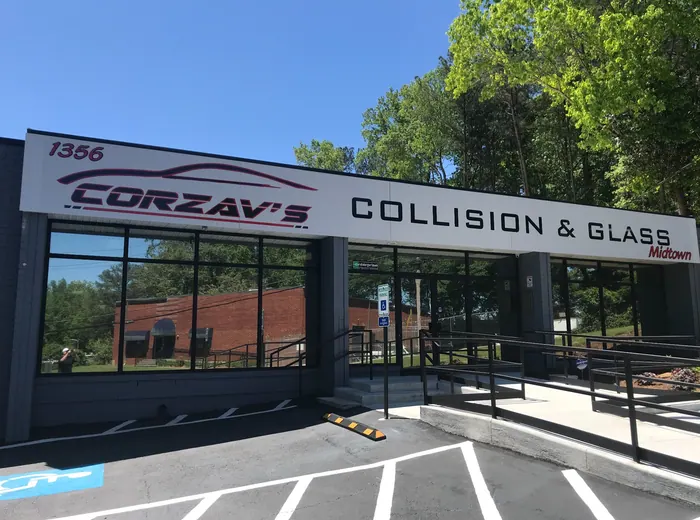 Commercial building signage