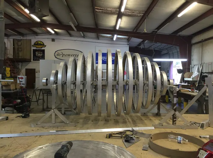 Behind-the-scenes specialty metal fabrication