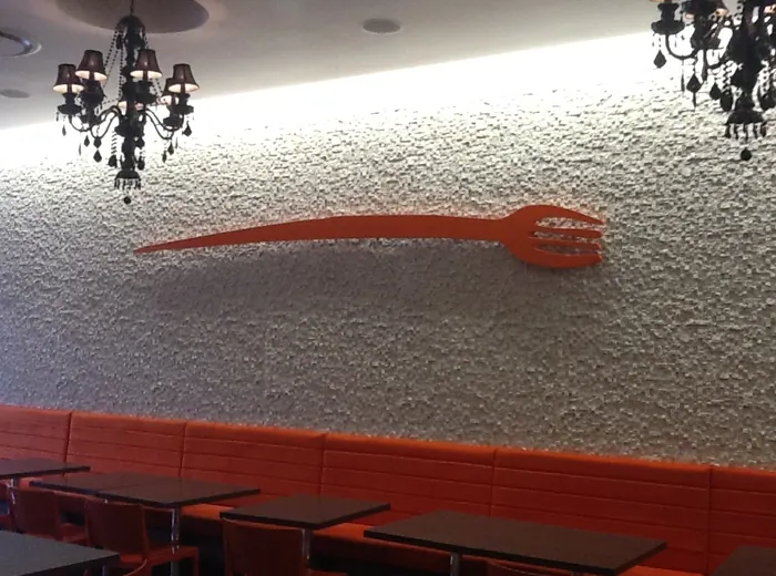 Custom architectural wall sculpture