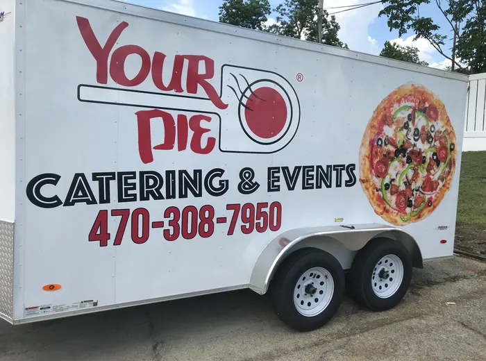 Full-color commercial trailer graphics